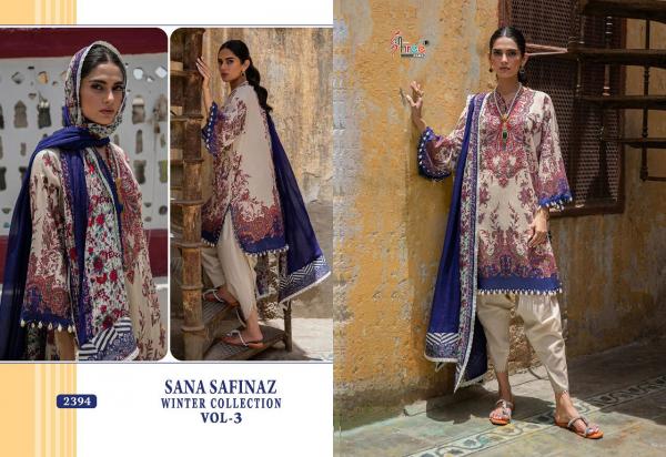 Shree Sana Safinaz Winter Collection 3 Pakistani Salwar Suits Collection